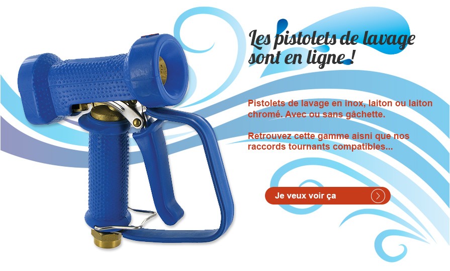 Pistolets de lavage industriels